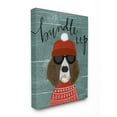 thumbnail image 1 of Stupell Industries Bundle Up Dog Pet Animal Holiday Word DesignCanvas Wall Art By Artist Katie Doucette, 1 of 3