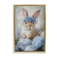 thumbnail image 1 of Stupell Industries Cottage Bunny In The Blossoms Gold Floating Frame Canvas Art, 21 x 31, by Tina LeCour, 1 of 8