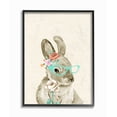 thumbnail image 1 of Stupell Industries  Bunny W/ Glasses Framed Giclee Art 16 x 20, 1 of 3