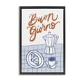 thumbnail image 1 of Stupell Industries Traditional Buon Giorno Breakfast Espresso Black Floating Frame Canvas Art, 17 x 25, by Amanda Houston, 1 of 8