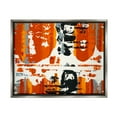 thumbnail image 1 of Stupell Industries Burnt Orange Momentum Luster Gray Framed Floating Canvas Wall Art, 16x20, by Third and Wall, 1 of 6