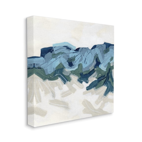 Stupell Industries Busy Beach Tide Wave Abstraction Blue Movement, 36 x 36, Design by June Erica Vess
