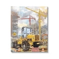 thumbnail image 1 of Stupell Industries Busy Construction Site Transportation Painting Gallery Wrapped Canvas Art Print Wall Art, 30 x 40, 1 of 8