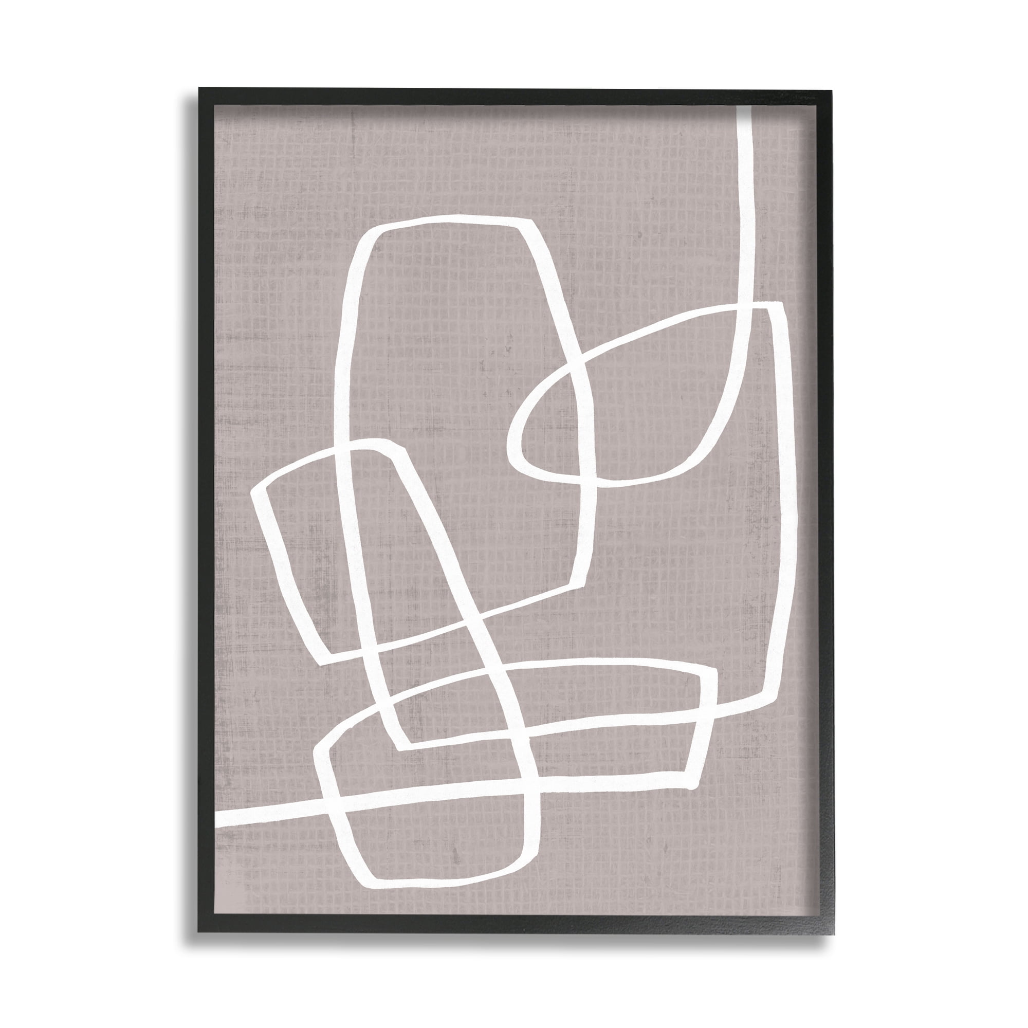 Stupell Industries Busy Single Line Movement Modern Abstract Composition, 11 x 14,Design by June Erica Vess