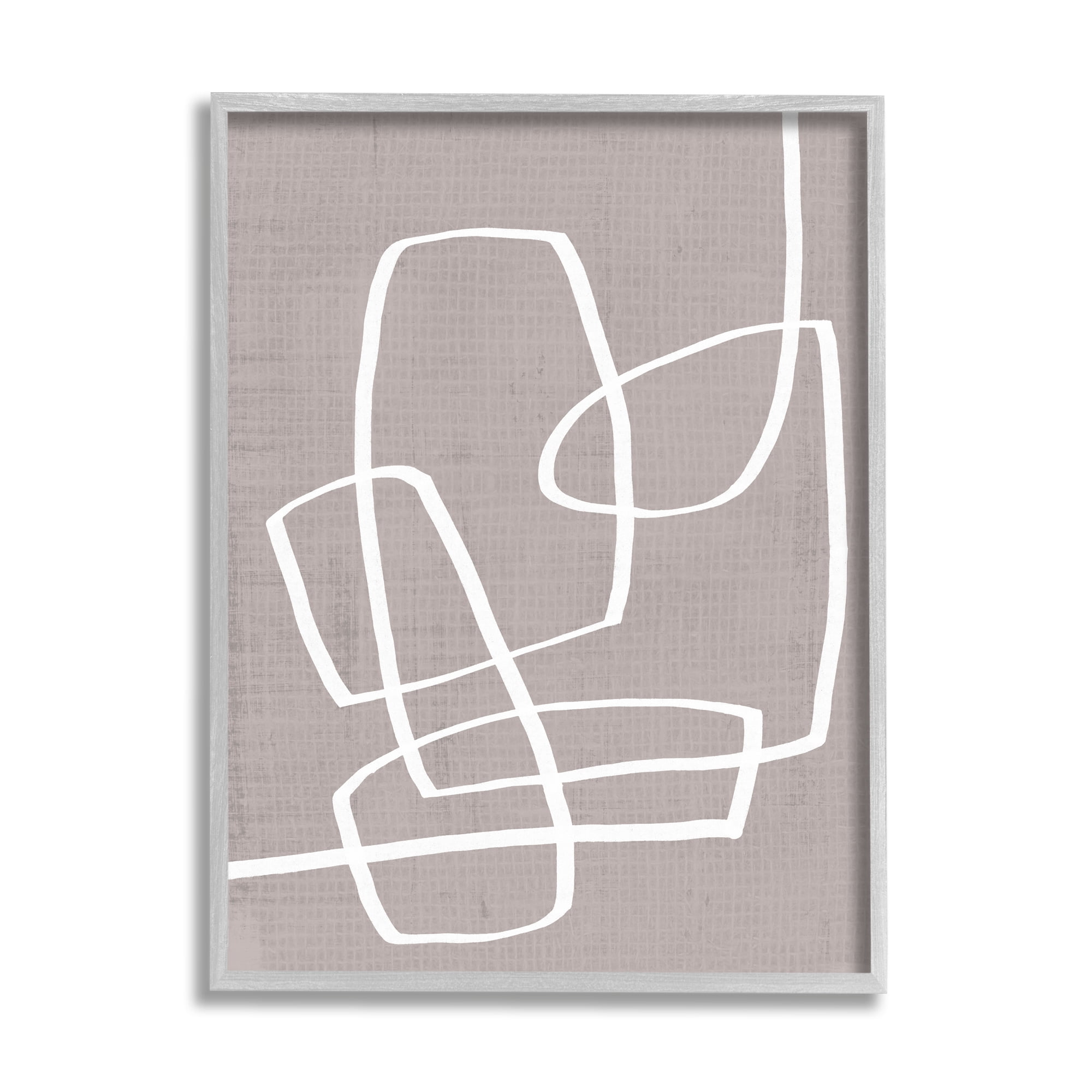 Stupell Industries Busy Single Line Movement Modern Abstract Composition, 11 x 14,Design by June Erica Vess
