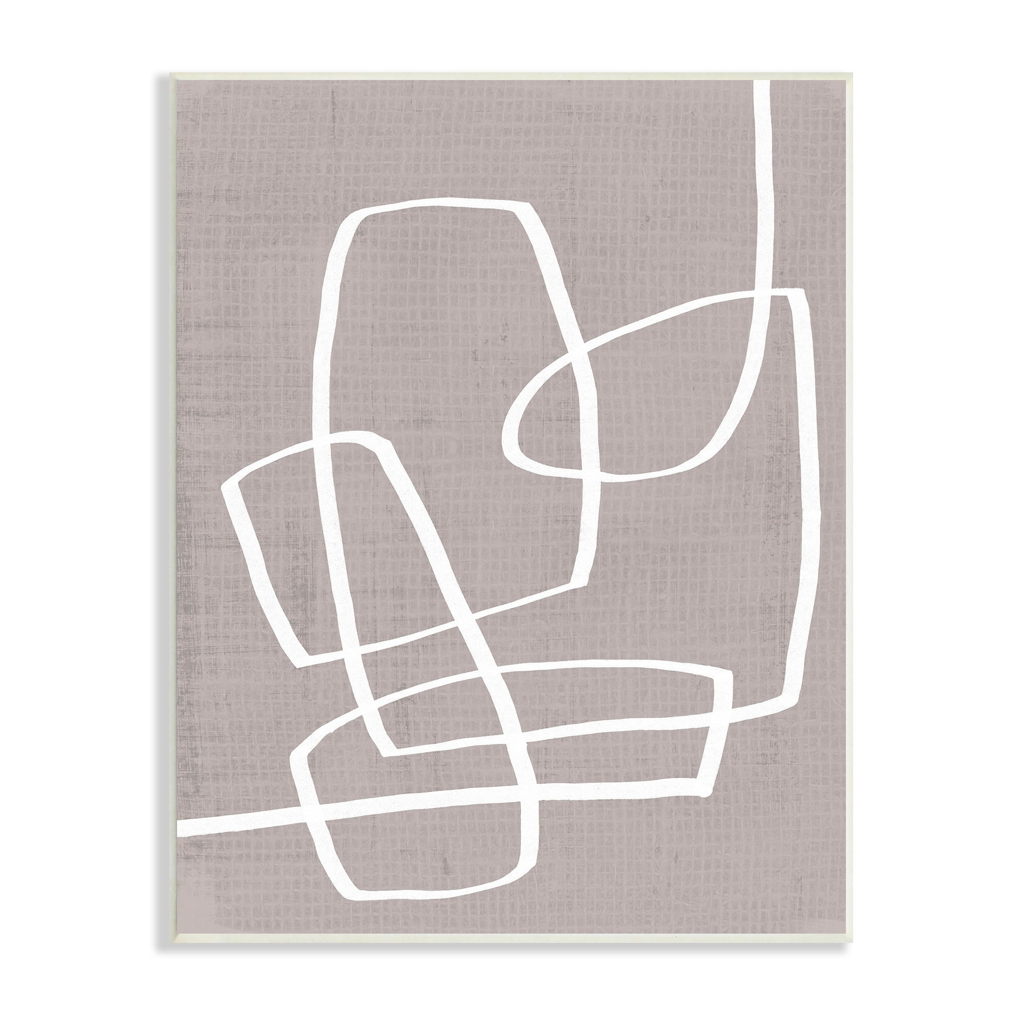Stupell Industries Busy Single Line Movement Modern Abstract Composition, 13 x 19,Design by June Erica Vess