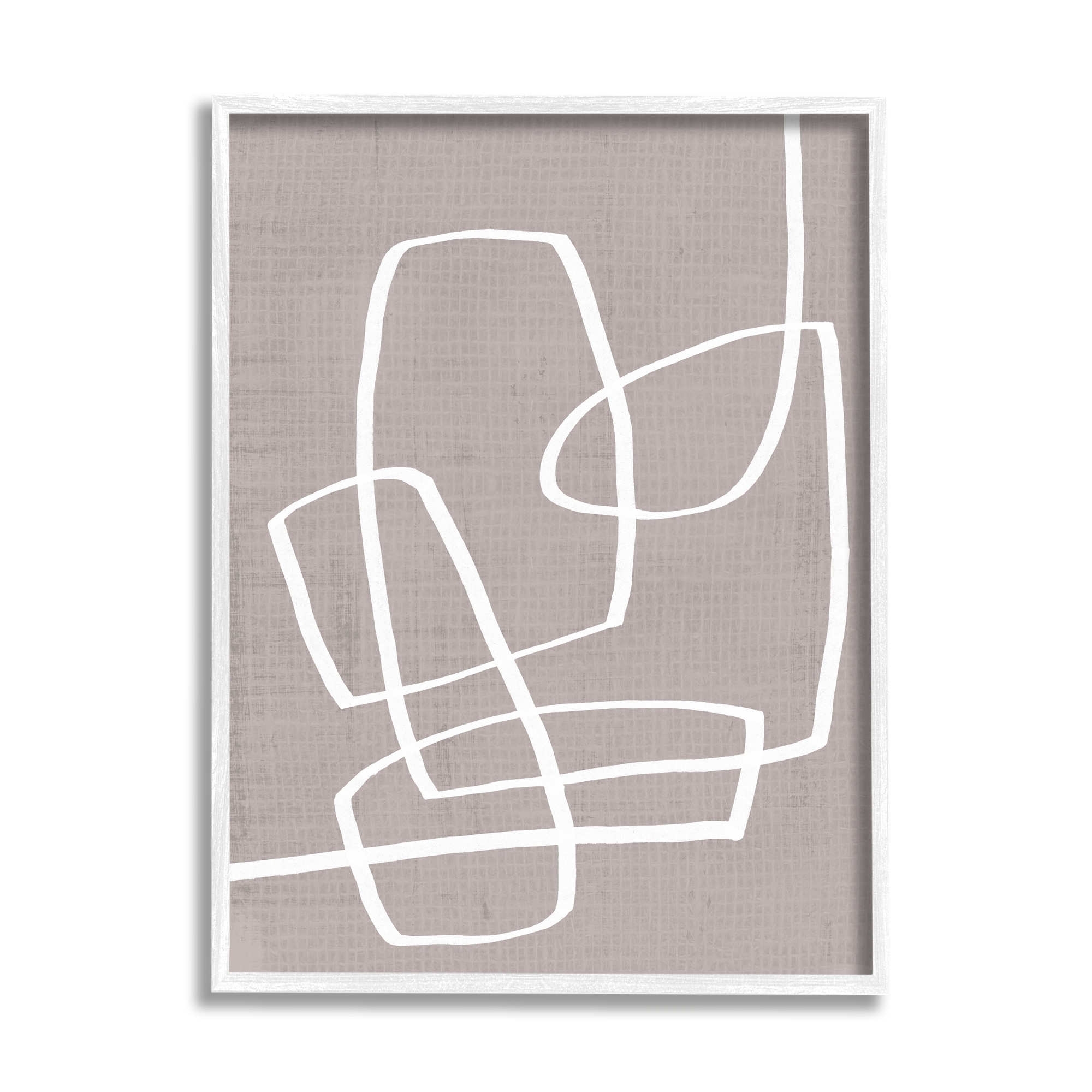 Stupell Industries Busy Single Line Movement Modern Abstract Composition, 16 x 20,Design by June Erica Vess