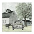 thumbnail image 1 of Stupell Industries Farmhouse Buttercup's Flowers on Farm Canvas Art, 24 x 24, by Cindy Jacobs, 1 of 8