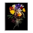 thumbnail image 1 of Stupell Industries Glam Butterfly Adorned Arrangement Gray Framed Giclee Art, 24 x 30, by Carl Kravats, 1 of 8