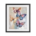 thumbnail image 1 of Stupell Industries Contemporary Butterfly Beauty Abstraction Black Framed Print Under Glass, 13 x 16, by Creative Studio, 1 of 8