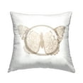 thumbnail image 1 of Stupell Industries Butterfly Letter O Square Decorative Printed Throw Pillow, 18 x 18, 1 of 4