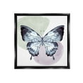 thumbnail image 1 of Stupell Industries Butterfly with Subtle Shapes Animals & Insects Painting Black Floater Framed Canvas Art Print Wall Art, 18 x 18, 1 of 10