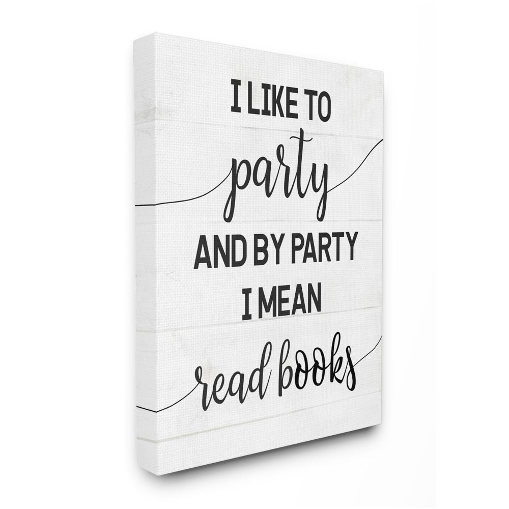 Large Black and White Motivational Quote Canvas Wall Art