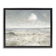 thumbnail image 1 of Stupell Industries Traditional By The Shore Neutrals Black Floating Frame Canvas Art, 21 x 17, by Christy McKee, 1 of 8