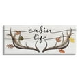 thumbnail image 1 of Stupell Industries Cabin Life Autumn Antlers Graphic Art Gallery Wrapped Canvas Print Wall Art, Design by Lil' Rue, 1 of 7