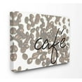 thumbnail image 1 of Stupell Industries Café Coffee Beans in Cursive Novelty Painting Gallery Wrapped Canvas Art Print Wall Art, 30 x 40, 1 of 2