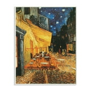 Stupell Industries Café Terrace at Night Traditional Van Gogh Painting Unframed Art Print Wall Art, 10x15, by Vincent Van Gogh