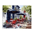 thumbnail image 1 of Stupell Industries Traditional Cafe Classic Red Chairs Canvas Art, 40 x 30, by Franklyn Gregory, 1 of 8