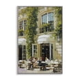 thumbnail image 1 of Stupell Industries Traditional Cafe Terrace with Ivy Gray Framed Giclee Art, 12 x 18, by Petals Prints Design, 1 of 8