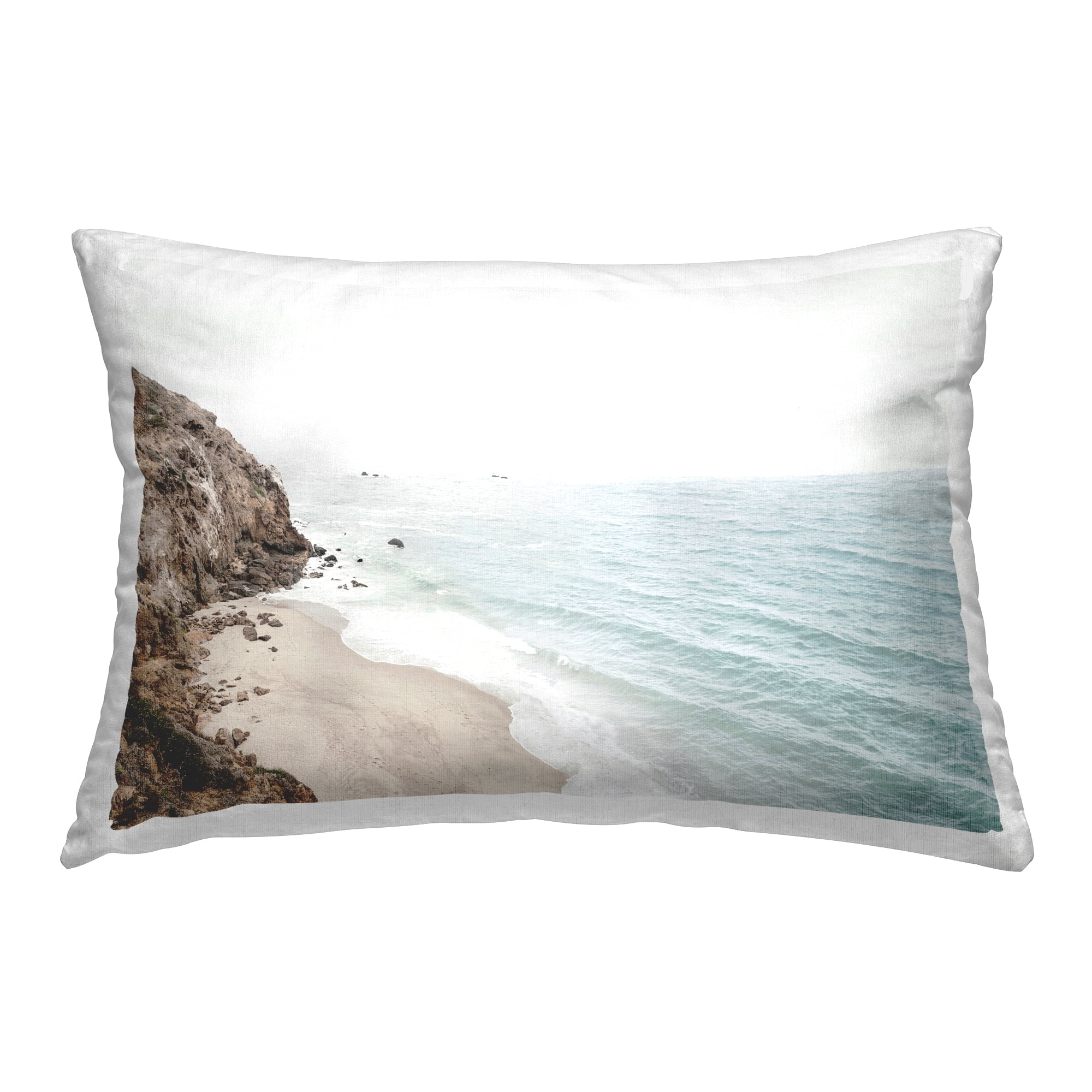 Stupell Industries California Coast Cliffs Decorative Printed Throw Pillow Design by Sisi and Seb.