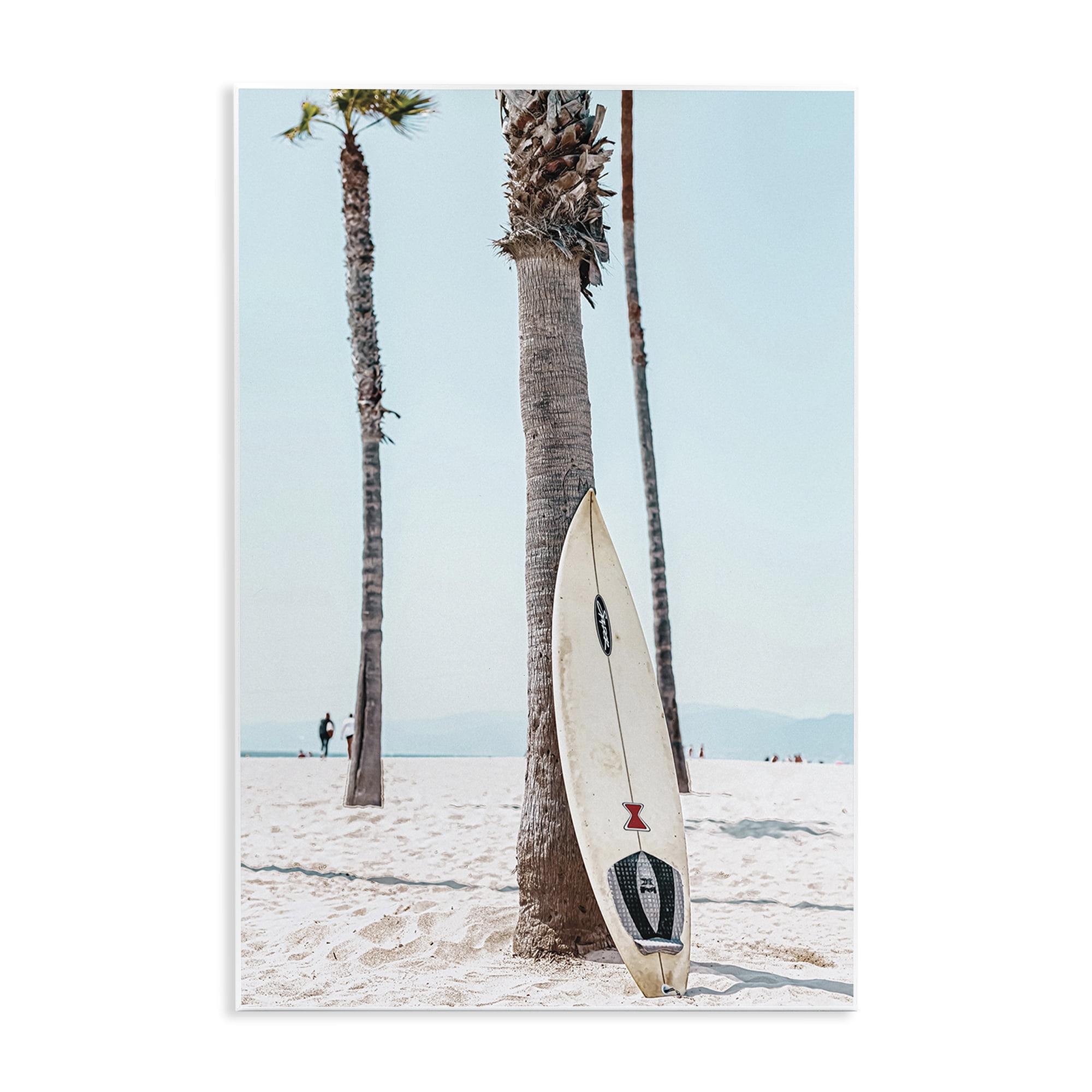 Stupell Industries California Summer Surfboard Nautical & Beach Photography Unframed Art Print Wall Art, 13 x 19