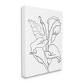 thumbnail image 1 of Stupell Industries Calla Lily Floral Stem Modern Minimal Line Drawing, 24 x 30, Designed by Ros Ruseva, 1 of 6