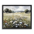 thumbnail image 1 of Stupell Industries Traditional Calm Meadow of Wildflowers Black Floating Frame Canvas Art, 31 x 25, by Franklyn Gregory, 1 of 8