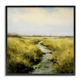 thumbnail image 1 of Stupell Industries Calming Horizon Stream Landscape & Nature Painting Black Framed Art Print Wall Art, 24 x 24, 1 of 2