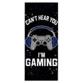 thumbnail image 1 of Stupell Industries Contemporary Can't Hear You Gaming Canvas Art, 10 x 24, by Kim Allen, 1 of 8