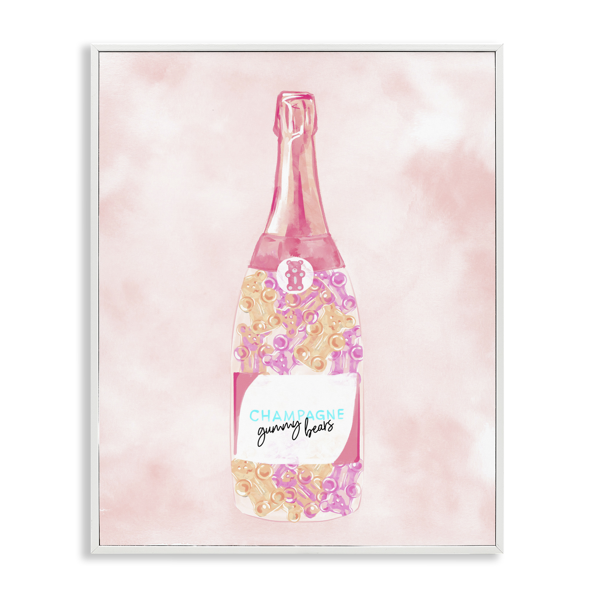 Stupell Industries Candy Filled Champagne Food & Beverage Painting
