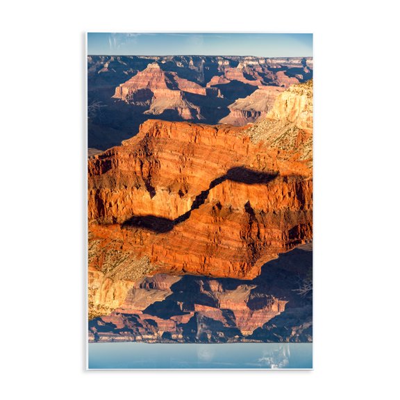 Stupell Industries Canyon Landscape Overview Wall Plaque Art design by Robin Vandenabeele, 19 x 13