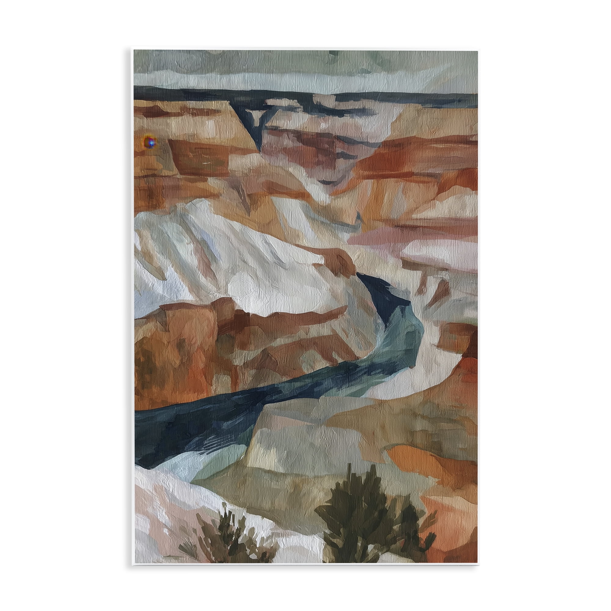 Stupell Industries Canyon Rim Textures Impression Wall Plaque Art, design by Chromatic Storm Studio