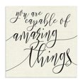 thumbnail image 1 of Stupell Industries Traditional Capable of Amazing Things Canvas Art, 17 x 17, by Lil' Rue, 1 of 7