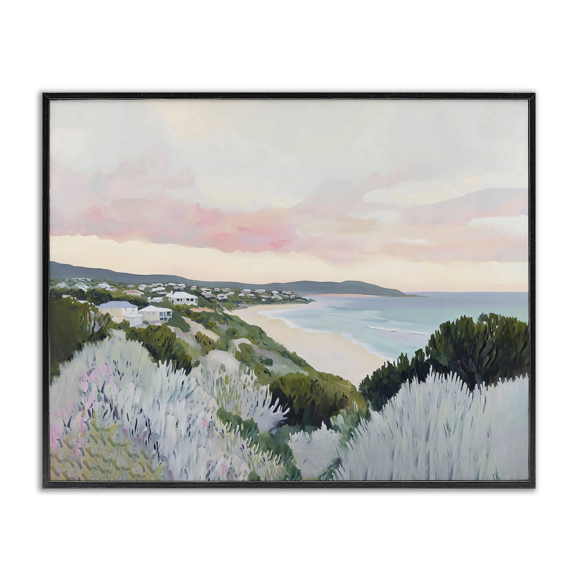 Stupell Industries Cape Cod Evening Light Black Framed Giclee Art, design by The Prints Vibe