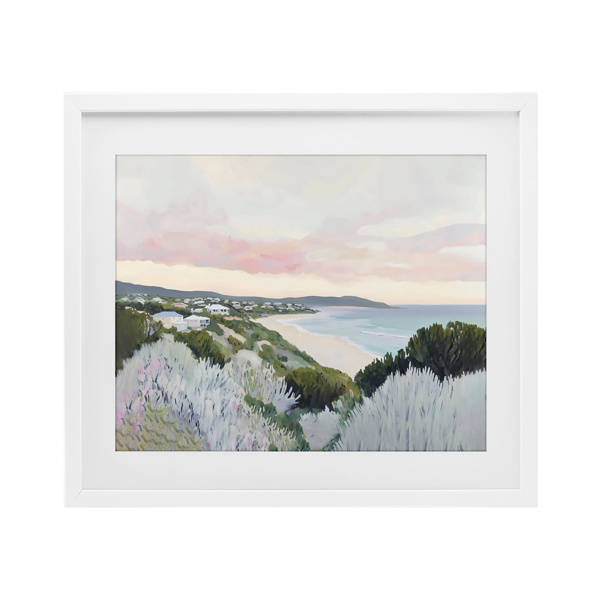 Stupell Industries Cape Cod Evening Light White Framed Print Under Glass, design by The Prints Vibe