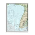 thumbnail image 1 of Stupell Industries Cape May New Jersey Nautical Map Traditional Cartography, 16 x 20, Designed by Daphne Polselli, 1 of 7