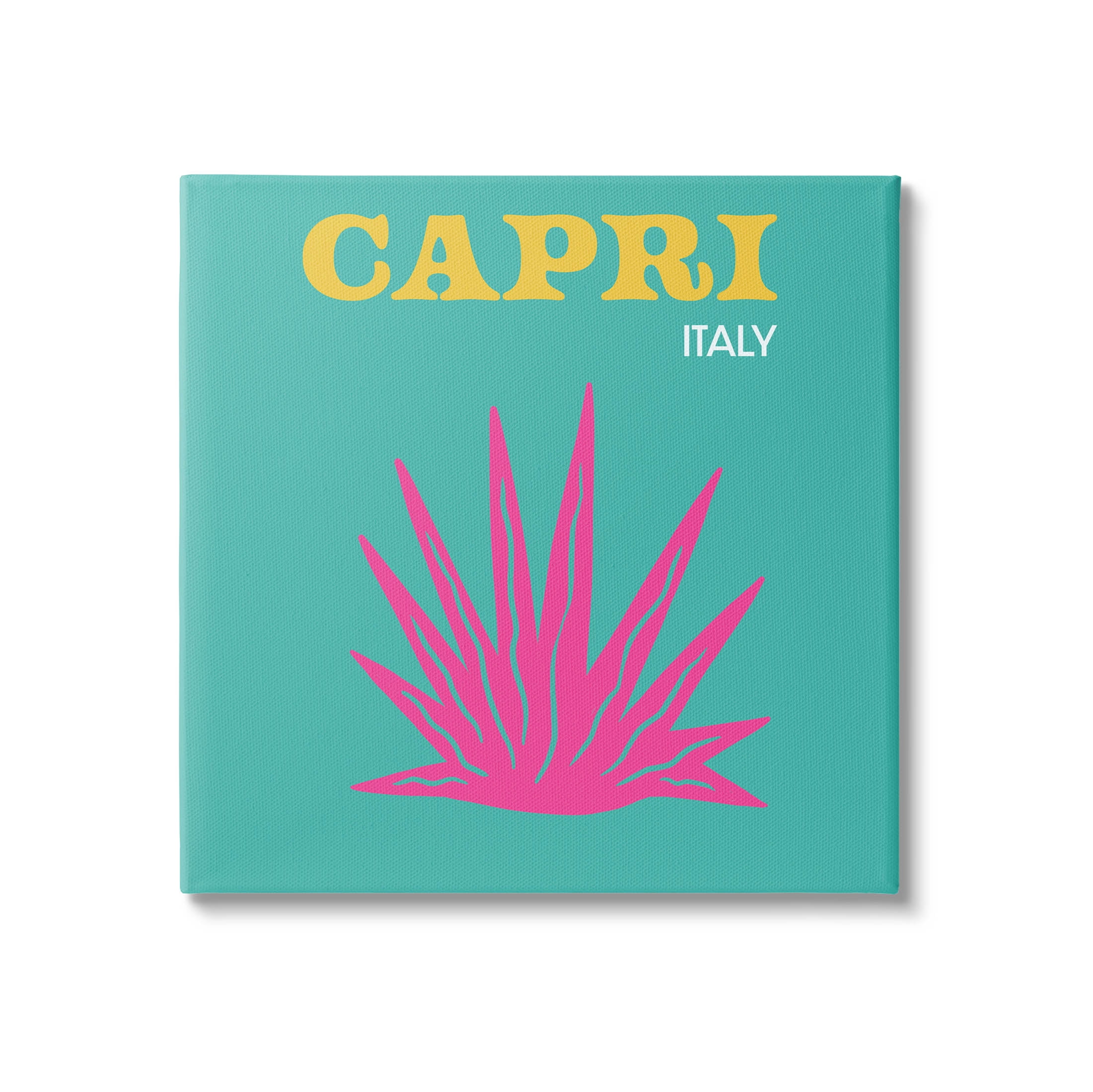 Stupell Industries Capri Modern Tropical Plant Graphic Art Gallery Wrapped Canvas Print Wall Art, Design by The Saturday Evening Post