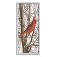 thumbnail image 1 of Stupell Industries Cardinal Bird Perched Trees Graphic Art Gray Framed Art Print Wall Art, Design by Lil' Rue, 1 of 7