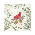 thumbnail image 1 of Stupell Industries Cardinal & Pinecones in Winter Holiday Painting Gallery Wrapped Canvas Print Wall Art, 17 x 17, 1 of 8