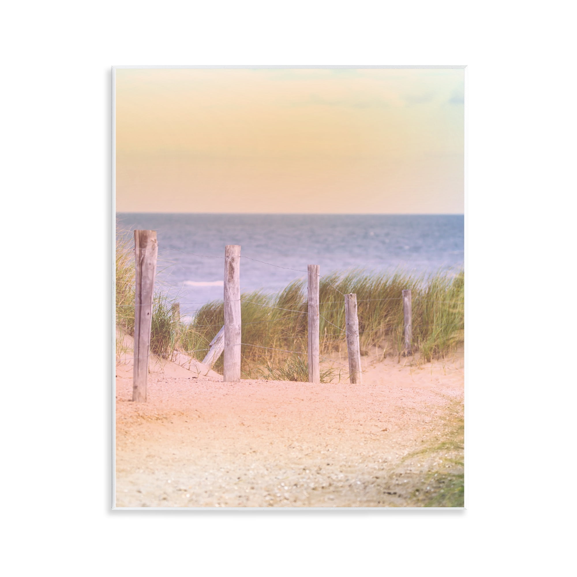 Stupell Industries Carefree Beach Vacation Wall Plaque Art, design by Marcus Prime