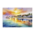 thumbnail image 1 of Stupell Industries Coastal Caribbean Calm Sunset Canvas Art, 24 x 16, by Shelly Craig, 1 of 8