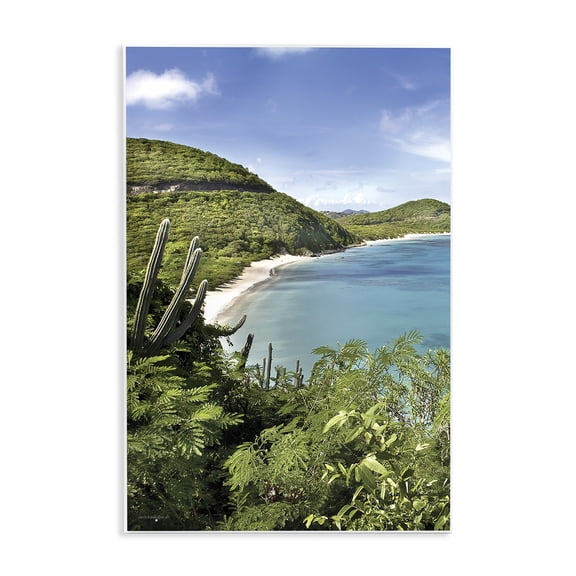 Stupell Industries Caribbean Overlook View Wall Plaque Art, design by Seven Trees Design