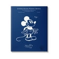 thumbnail image 1 of Stupell Industries Cartoon Mouse Character Blueprint Graphic Art Gallery Wrapped Canvas Print Wall Art, Design by Karl Hronek, 1 of 7