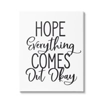 Stupell Industries Casual Bathroom Calligraphy Sign Humor Phrase Graphic Art Gallery Wrapped Canvas Print Wall Art, Design by Lettered and Lined