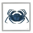 thumbnail image 1 of Stupell Industries Casual Cobalt Blue Fighting Crab Marine Animal Illustration,17 x 17, Design by Seven Trees Design, 1 of 5