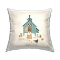 thumbnail image 1 of Stupell Industries Casual Country Chicken Coop Printed Throw Pillow Design by Loni Harris, 1 of 6