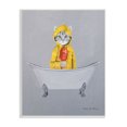 thumbnail image 1 of Stupell Industries Cat Fish Yellow Raincoat Claw Foot Bathtub , 10 x 15, Design by Coco de Paris, 1 of 6