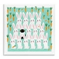 thumbnail image 1 of Stupell Industries Cat Mixed with Bunnies Animals Painting Unframed Art Print Wall Art, 12 x 12, 1 of 8