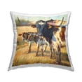 thumbnail image 1 of Stupell Industries Cattle Family Rural Farmland Printed Throw Pillow Design by Rita Kirkman, 1 of 6