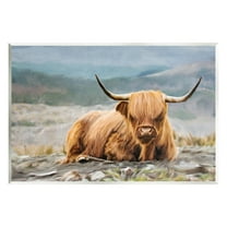 Stupell Industries Cattle Resting in Nature Animals & Insects Photography Unframed Art Print Wall Art, 15 x 10
